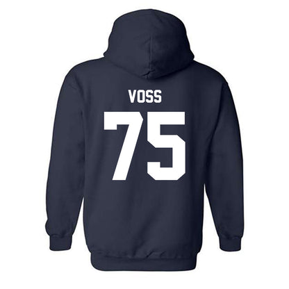 Monmouth - NCAA Football : James Voss - Classic Shersey Hooded Sweatshirt