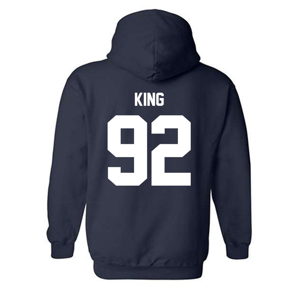 Monmouth - NCAA Football : Chris King - Hooded Sweatshirt