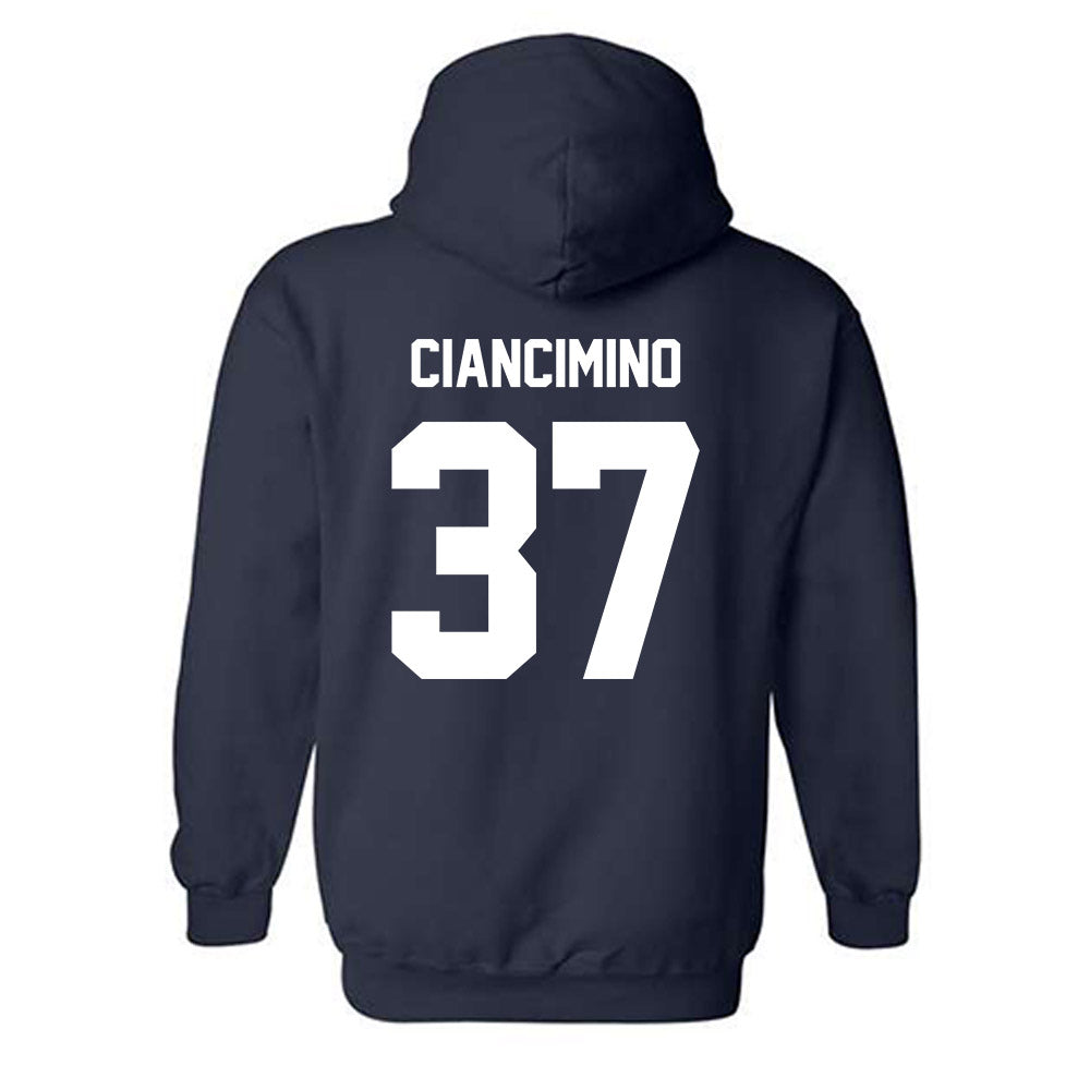 Monmouth - NCAA Baseball : Joey Ciancimino - Classic Shersey Hooded Sweatshirt