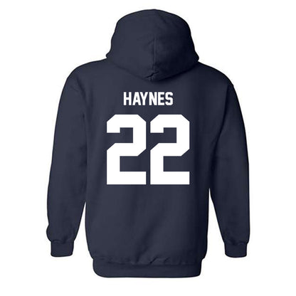 Monmouth - NCAA Women's Basketball : Jaye Haynes - Classic Shersey Hooded Sweatshirt