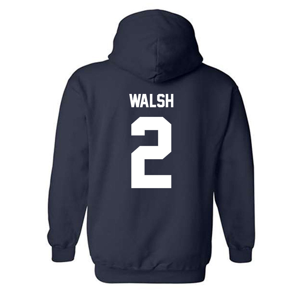 Monmouth - NCAA Baseball : Chris Walsh - Classic Shersey Hooded Sweatshirt-1