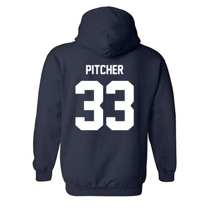 Monmouth - NCAA Men's Lacrosse : Cole Pitcher - Classic Shersey Hooded Sweatshirt