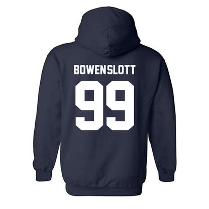 Monmouth - NCAA Men's Lacrosse : Gabe Bowen-Slott - Classic Shersey Hooded Sweatshirt-1