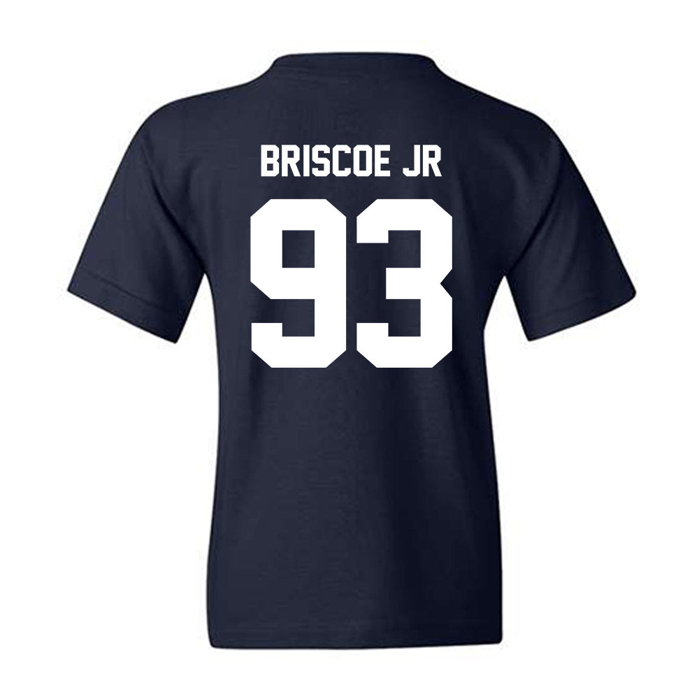 Monmouth - NCAA Football : DJ Briscoe Jr - Classic Shersey Youth T-Shirt-1