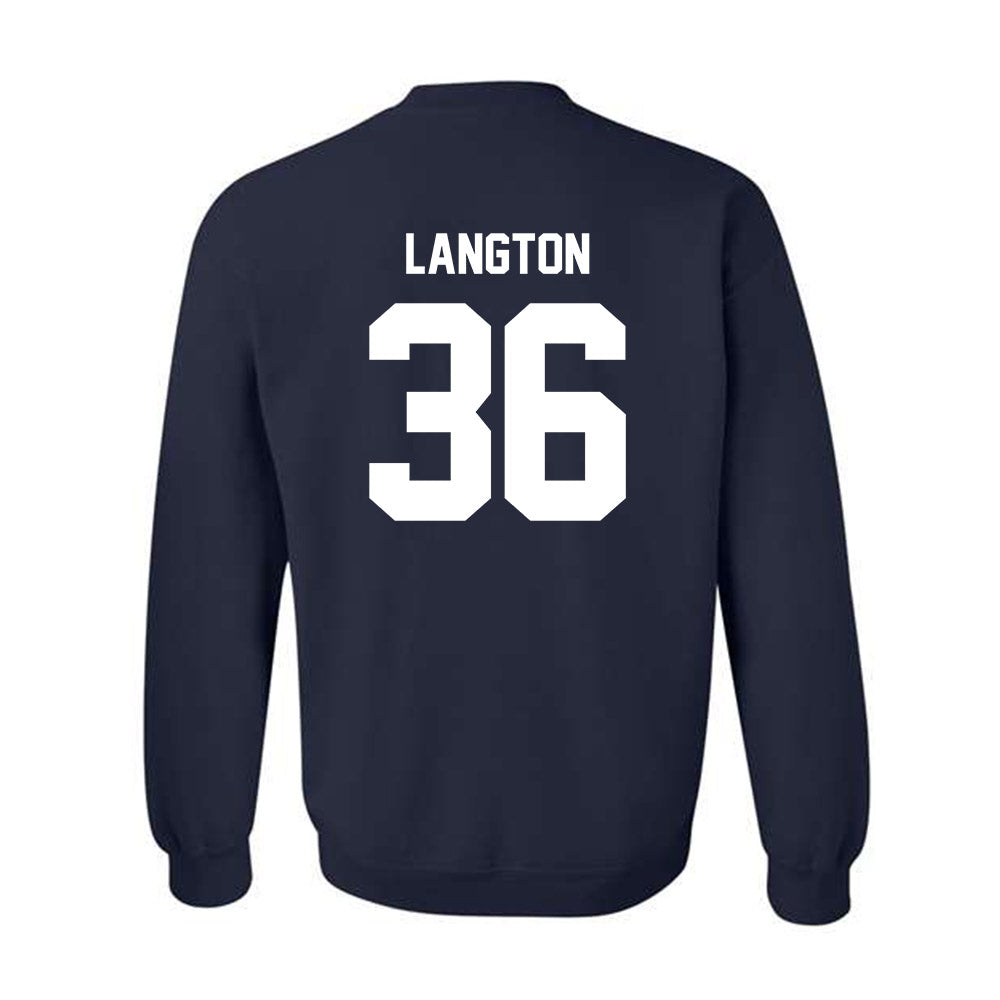 Monmouth - NCAA Football : Steven Langton - Classic Shersey Crewneck Sweatshirt