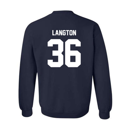 Monmouth - NCAA Football : Steven Langton - Classic Shersey Crewneck Sweatshirt
