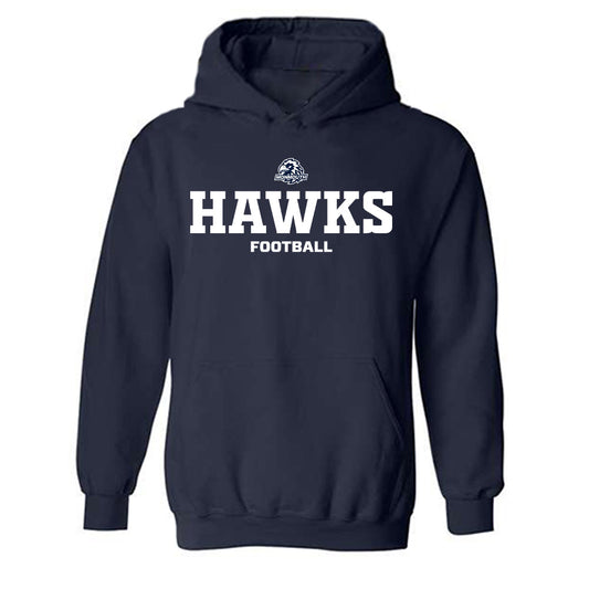 Monmouth - NCAA Football : Shalik Hubbard - Classic Shersey Hooded Sweatshirt-0