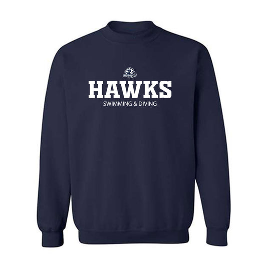 Monmouth - NCAA Men's Swimming & Diving : Sebastian Leal - Classic Shersey Crewneck Sweatshirt-0