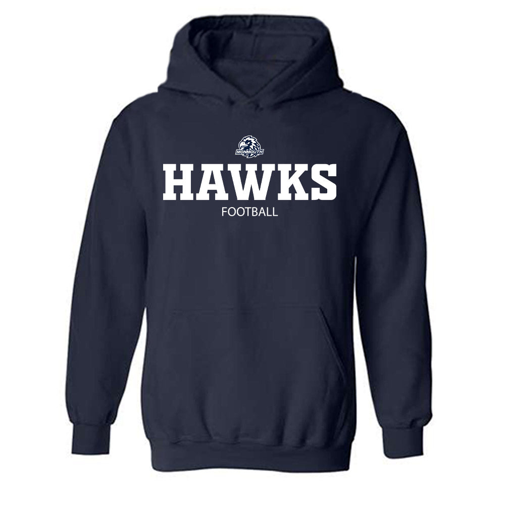 Monmouth - NCAA Football : Jordan Hall - Hooded Sweatshirt