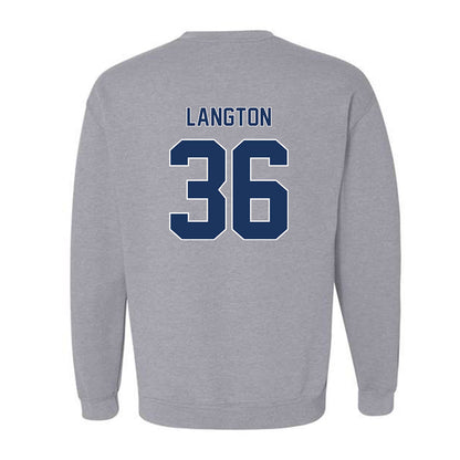 Monmouth - NCAA Football : Steven Langton - Classic Shersey Crewneck Sweatshirt