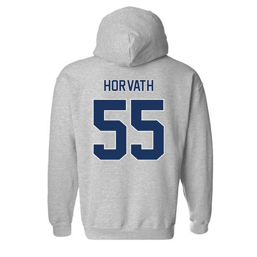 Monmouth - NCAA Baseball : David Horvath - Classic Shersey Hooded Sweatshirt-1
