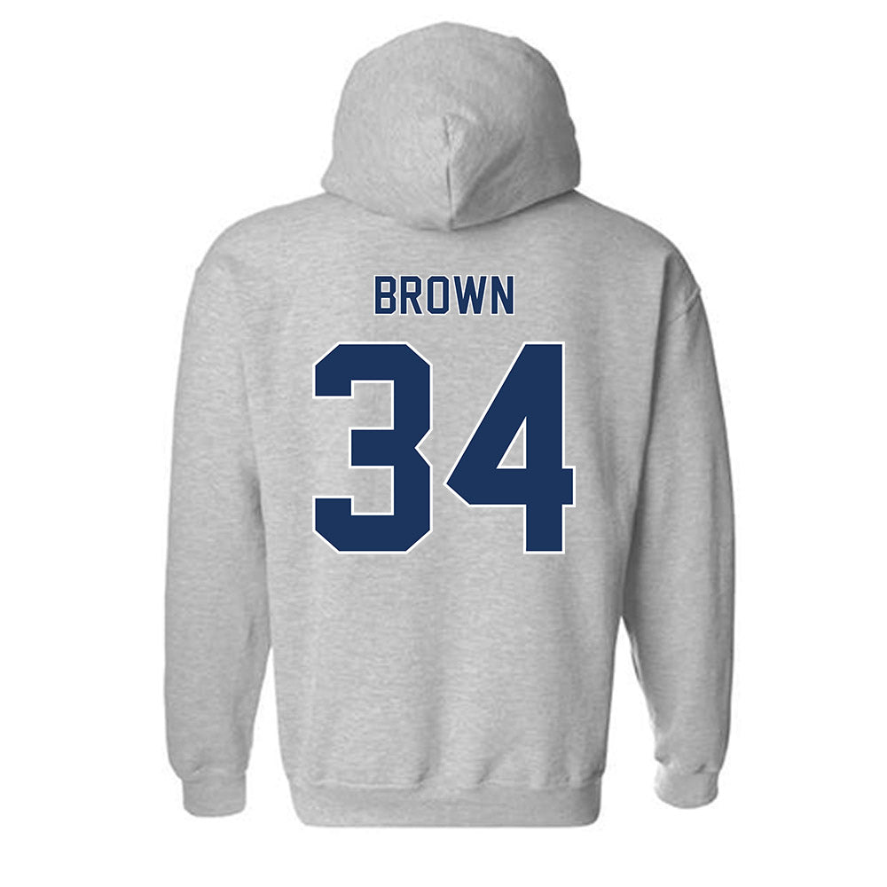 Monmouth - NCAA Football : Anthony brown - Classic Shersey Hooded Sweatshirt-1