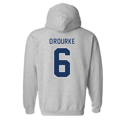 Monmouth - NCAA Men's Lacrosse : Ryan O'Rourke - Classic Shersey Hooded Sweatshirt-1