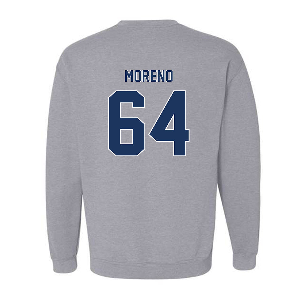 Monmouth - NCAA Football : Chris Moreno - Classic Shersey Crewneck Sweatshirt-1