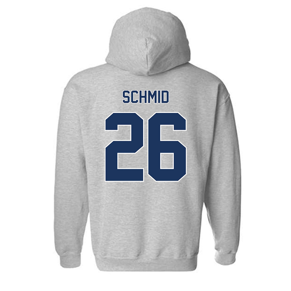 Monmouth - NCAA Baseball : Andrew Schmid - Classic Shersey Hooded Sweatshirt-1