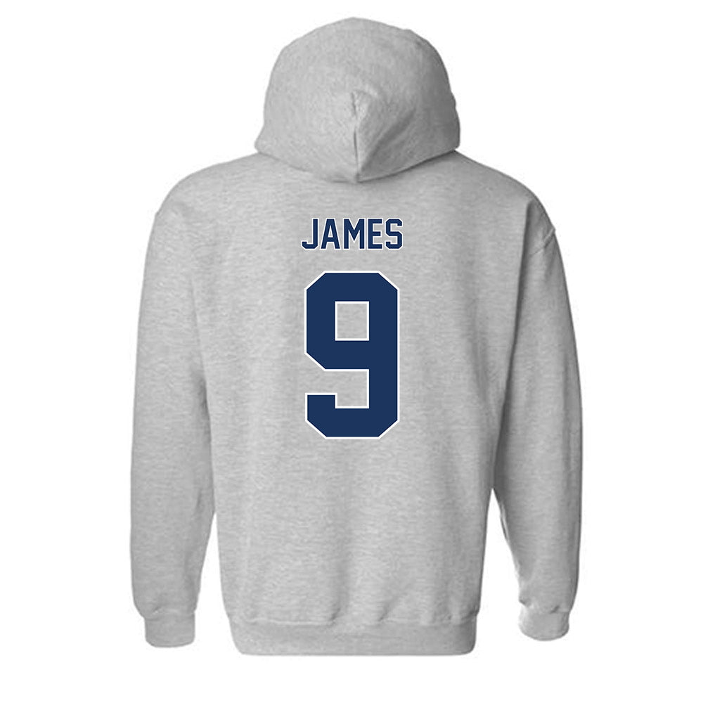 Monmouth - NCAA Football : Maxwell James - Classic Shersey Hooded Sweatshirt