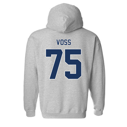 Monmouth - NCAA Football : James Voss - Classic Shersey Hooded Sweatshirt