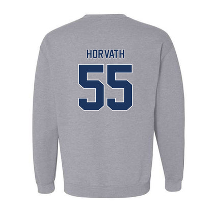 Monmouth - NCAA Baseball : David Horvath - Classic Shersey Crewneck Sweatshirt-1