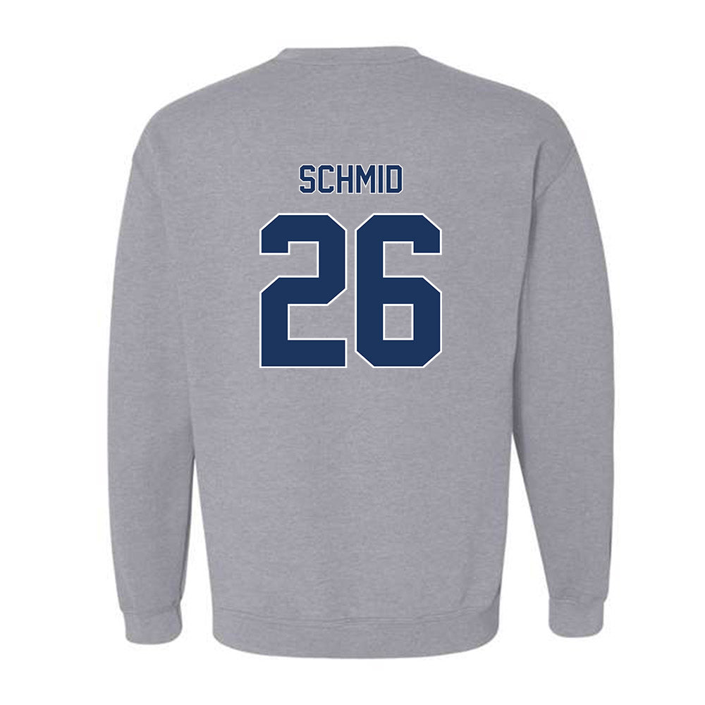 Monmouth - NCAA Baseball : Andrew Schmid - Classic Shersey Crewneck Sweatshirt-1