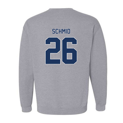 Monmouth - NCAA Baseball : Andrew Schmid - Classic Shersey Crewneck Sweatshirt-1