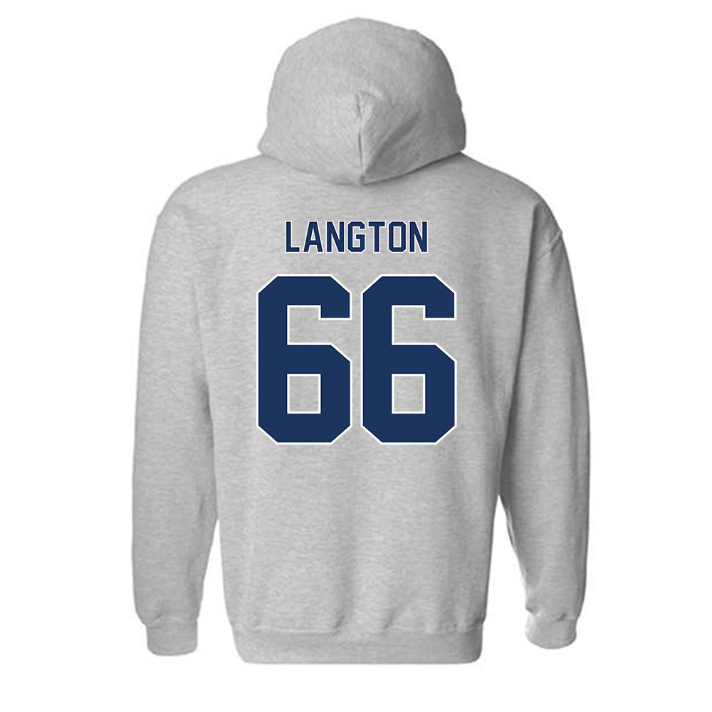 Monmouth - NCAA Football : Steven Langton - Hooded Sweatshirt