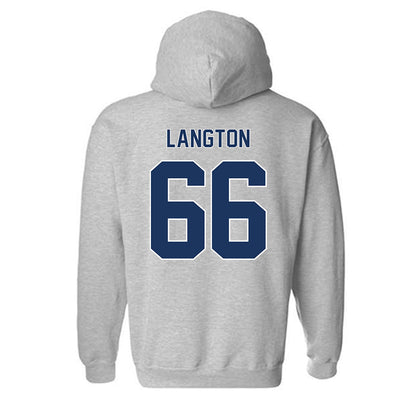 Monmouth - NCAA Football : Steven Langton - Hooded Sweatshirt