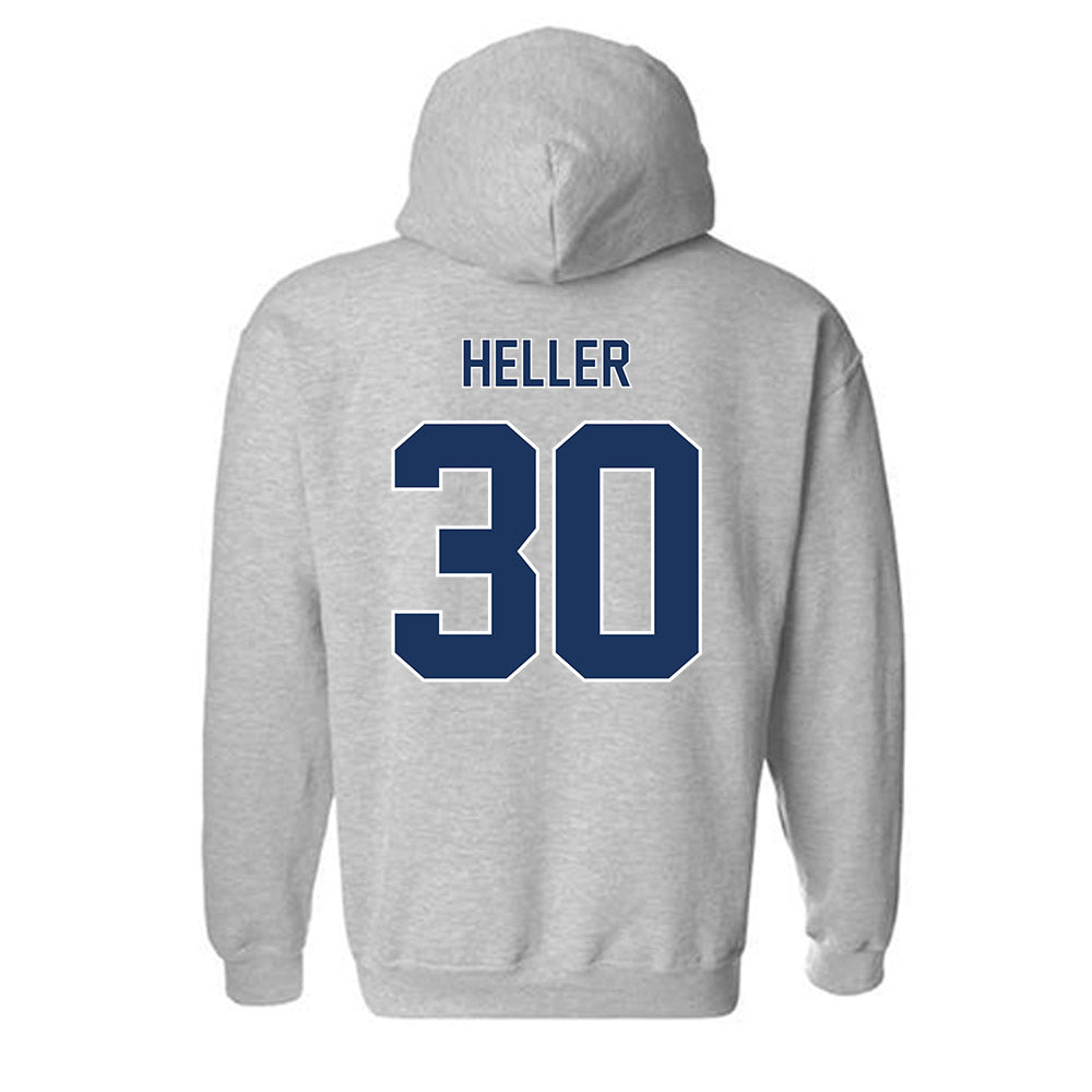 Monmouth - NCAA Men's Lacrosse : Tommy Heller - Classic Shersey Hooded Sweatshirt-1