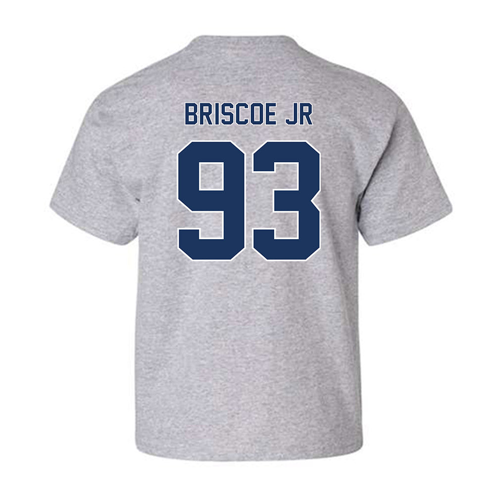 Monmouth - NCAA Football : DJ Briscoe Jr - Classic Shersey Youth T-Shirt-1