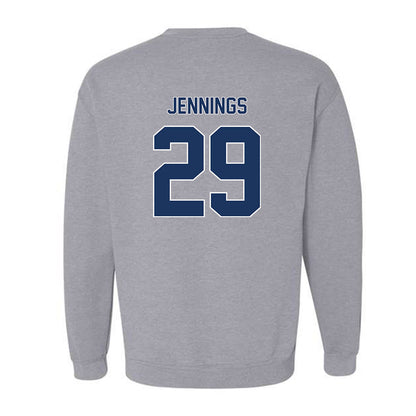 Monmouth - NCAA Football : Elijah Jennings - Classic Shersey Crewneck Sweatshirt-1