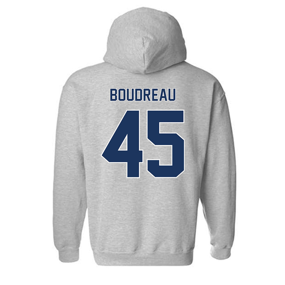 Monmouth - NCAA Men's Lacrosse : Mitch Boudreau - Classic Shersey Hooded Sweatshirt-1