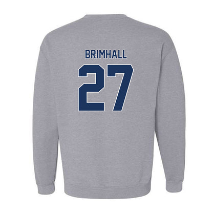 Monmouth - NCAA Men's Lacrosse : Will Brimhall - Classic Shersey Crewneck Sweatshirt-1