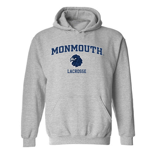 Monmouth - NCAA Women's Lacrosse : Allyson Ryan - Classic Shersey Hooded Sweatshirt