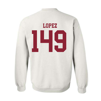 NSU - NCAA Wrestling : Rudy Lopez - Crewneck Sweatshirt-1