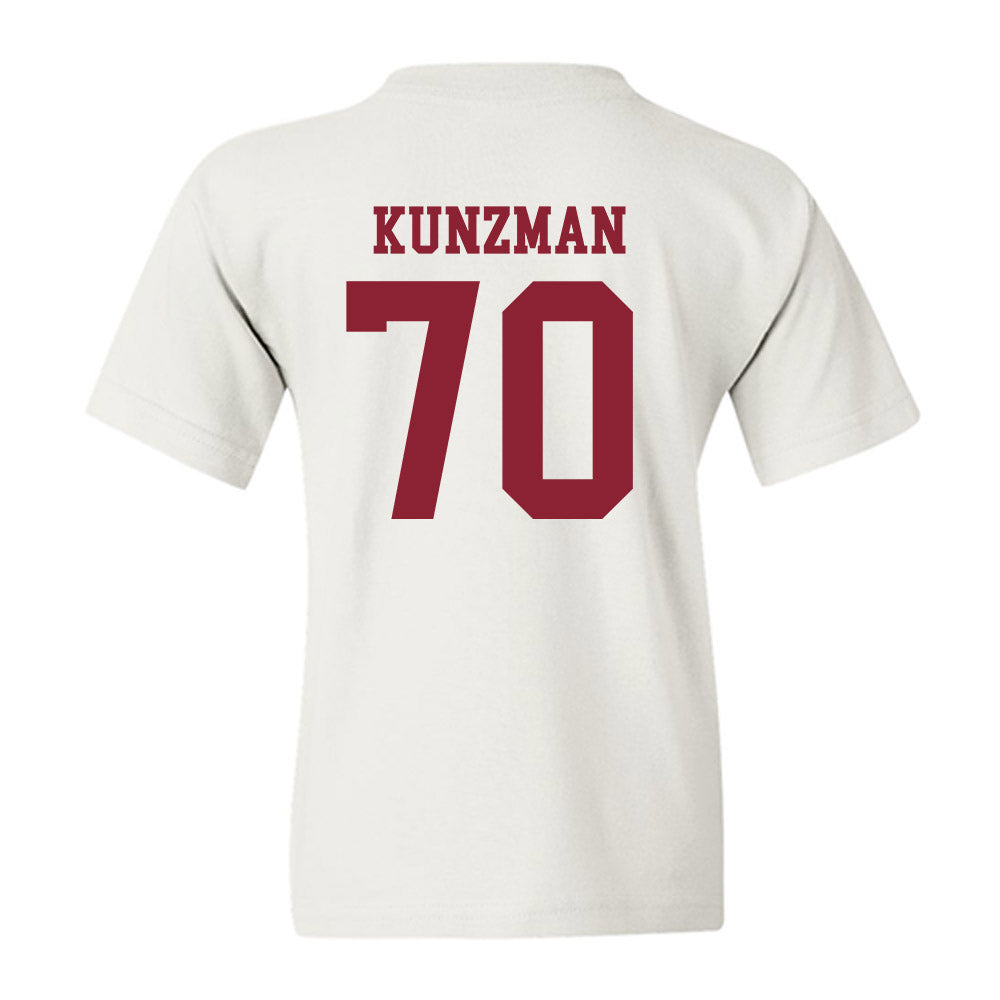 NSU - NCAA Football : Jeffrey Kunzman - Youth T-Shirt-1