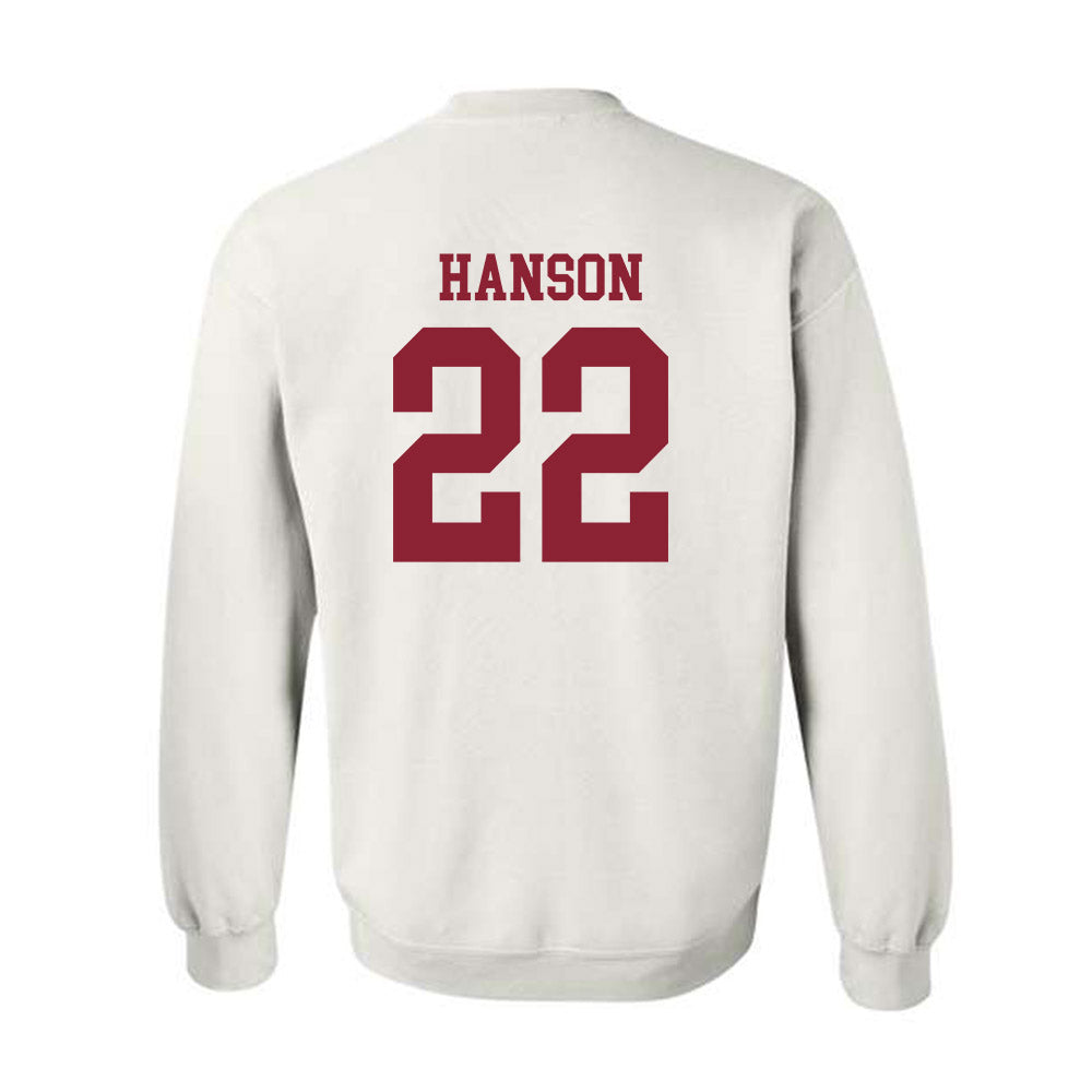 NSU - NCAA Women's Basketball : Ava Hanson - Crewneck Sweatshirt-1