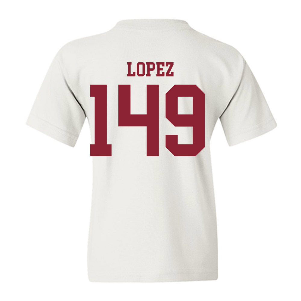NSU - NCAA Wrestling : Rudy Lopez - Youth T-Shirt-1