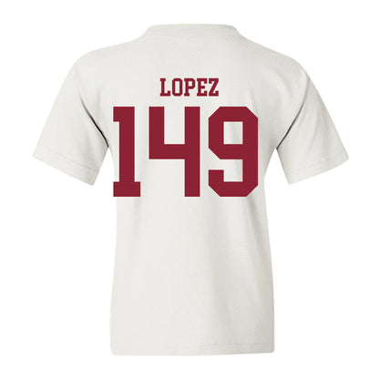 NSU - NCAA Wrestling : Rudy Lopez - Youth T-Shirt-1