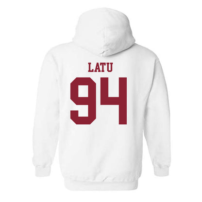 NSU - NCAA Football : Tau Latu - Hooded Sweatshirt-1
