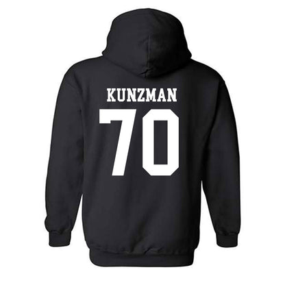 NSU - NCAA Football : Jeffrey Kunzman - Classic Shersey Hooded Sweatshirt-1