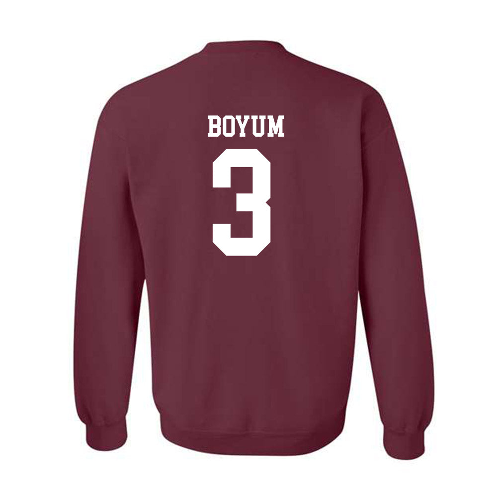 NSU - NCAA Baseball : Tyler Boyum - Classic Shersey Crewneck Sweatshirt-1