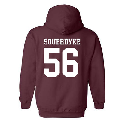 NSU - NCAA Football : Sam Souerdyke - Classic Shersey Hooded Sweatshirt-1