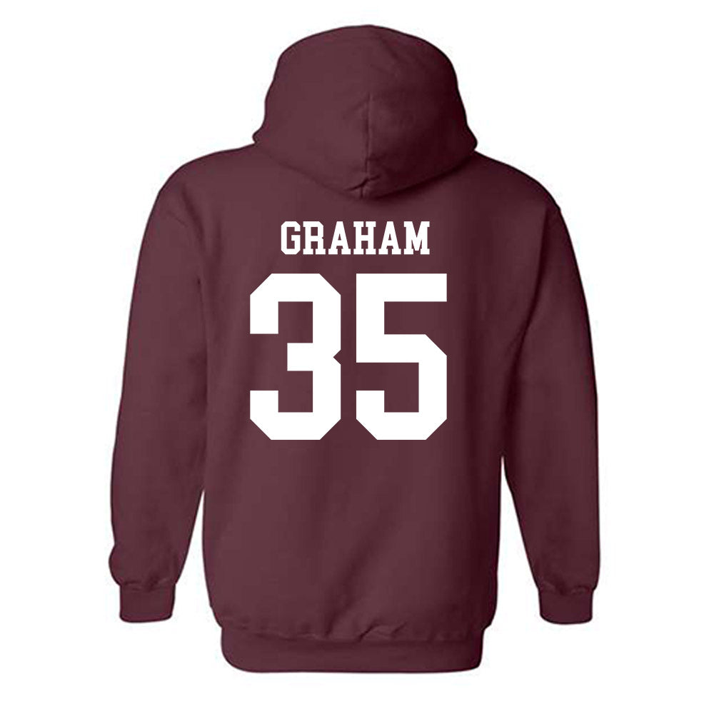 NSU - NCAA Women's Basketball : Telia Graham - Classic Shersey Hooded Sweatshirt-1