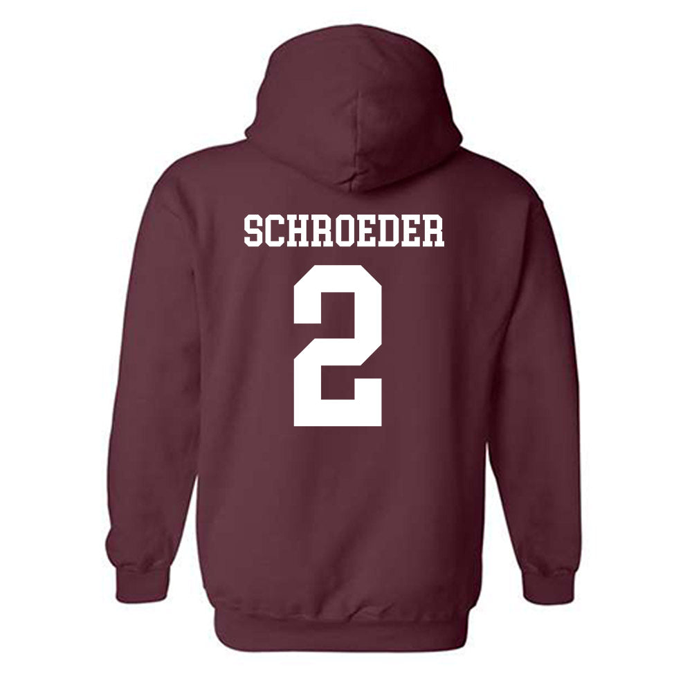 NSU - NCAA Women's Volleyball : Katelyn Schroeder - Classic Shersey Hooded Sweatshirt-1