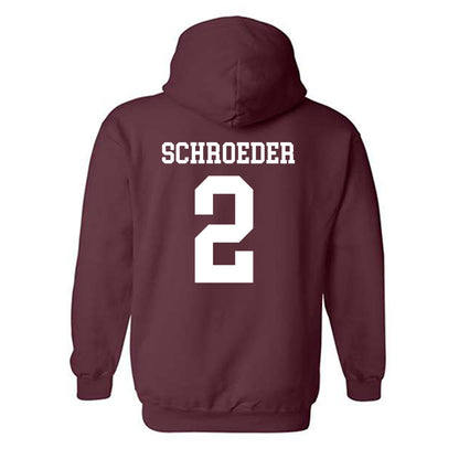 NSU - NCAA Women's Volleyball : Katelyn Schroeder - Classic Shersey Hooded Sweatshirt-1