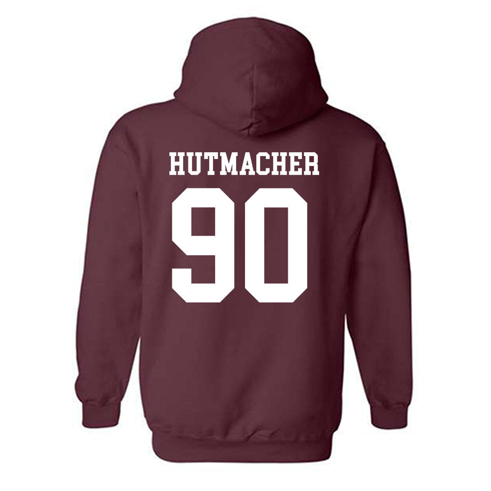 NSU - NCAA Football : Noah Hutmacher - Classic Shersey Hooded Sweatshirt