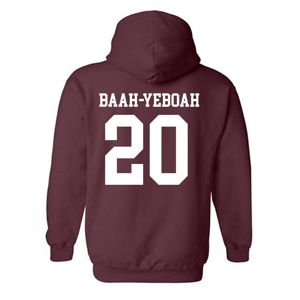 NSU - NCAA Men's Basketball : Marley Baah-Yeboah - Classic Shersey Hooded Sweatshirt-1
