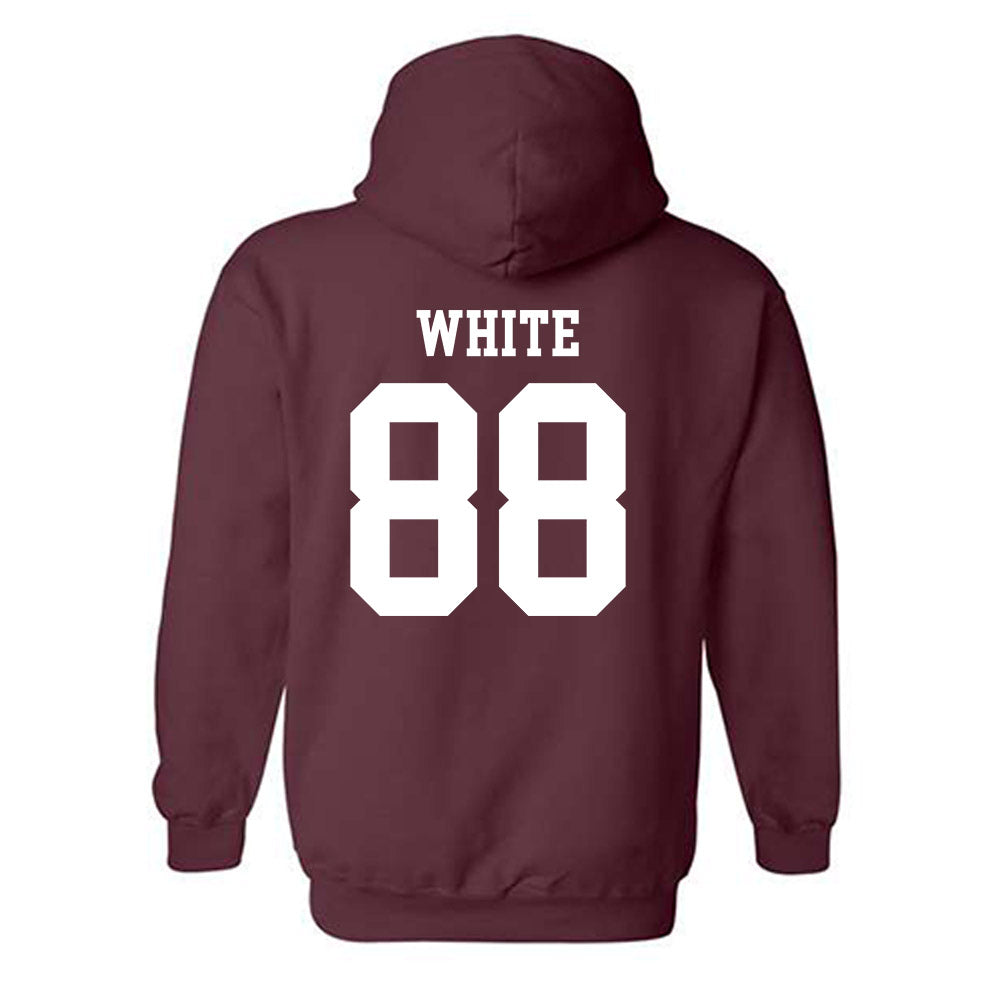 NSU - NCAA Football : Cooper White - Classic Shersey Hooded Sweatshirt-1