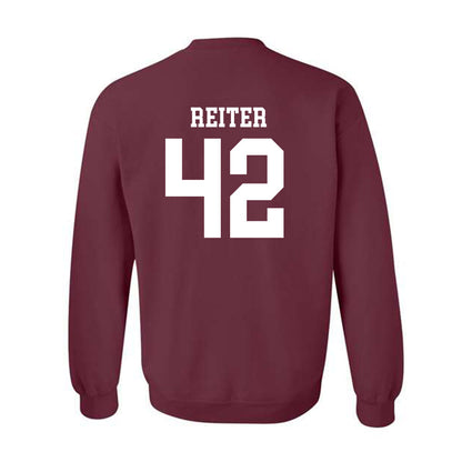 NSU - NCAA Baseball : Austin Reiter - Classic Shersey Crewneck Sweatshirt-1