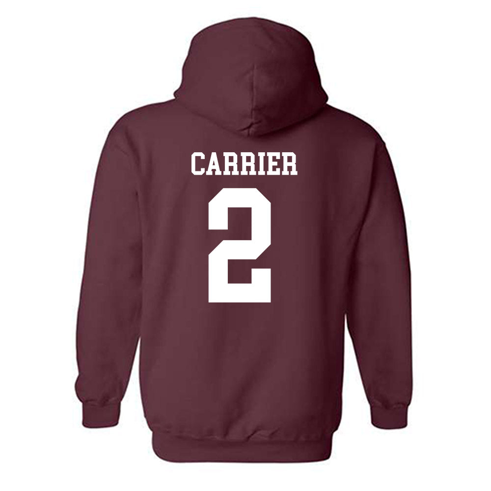 NSU - NCAA Women's Basketball : Makenzie Carrier - Classic Shersey Hooded Sweatshirt-1