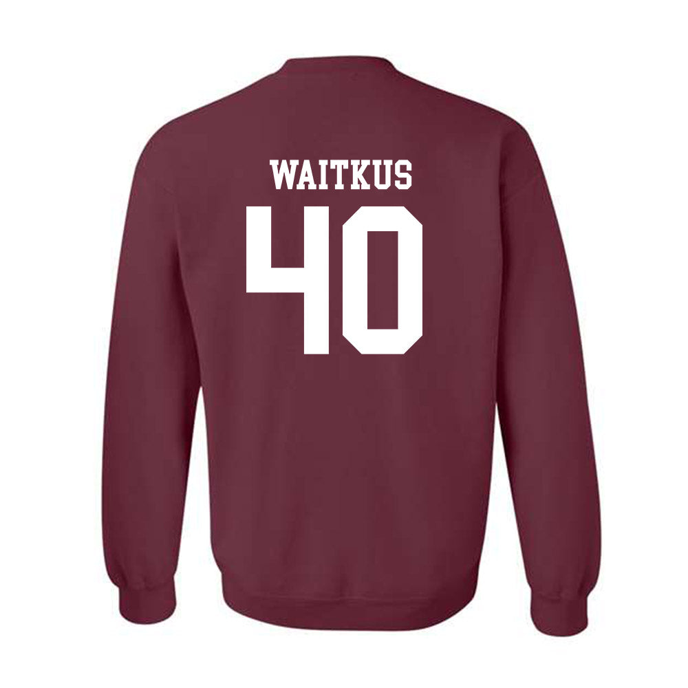 NSU - NCAA Football : Jackson Waitkus - Classic Shersey Crewneck Sweatshirt-1